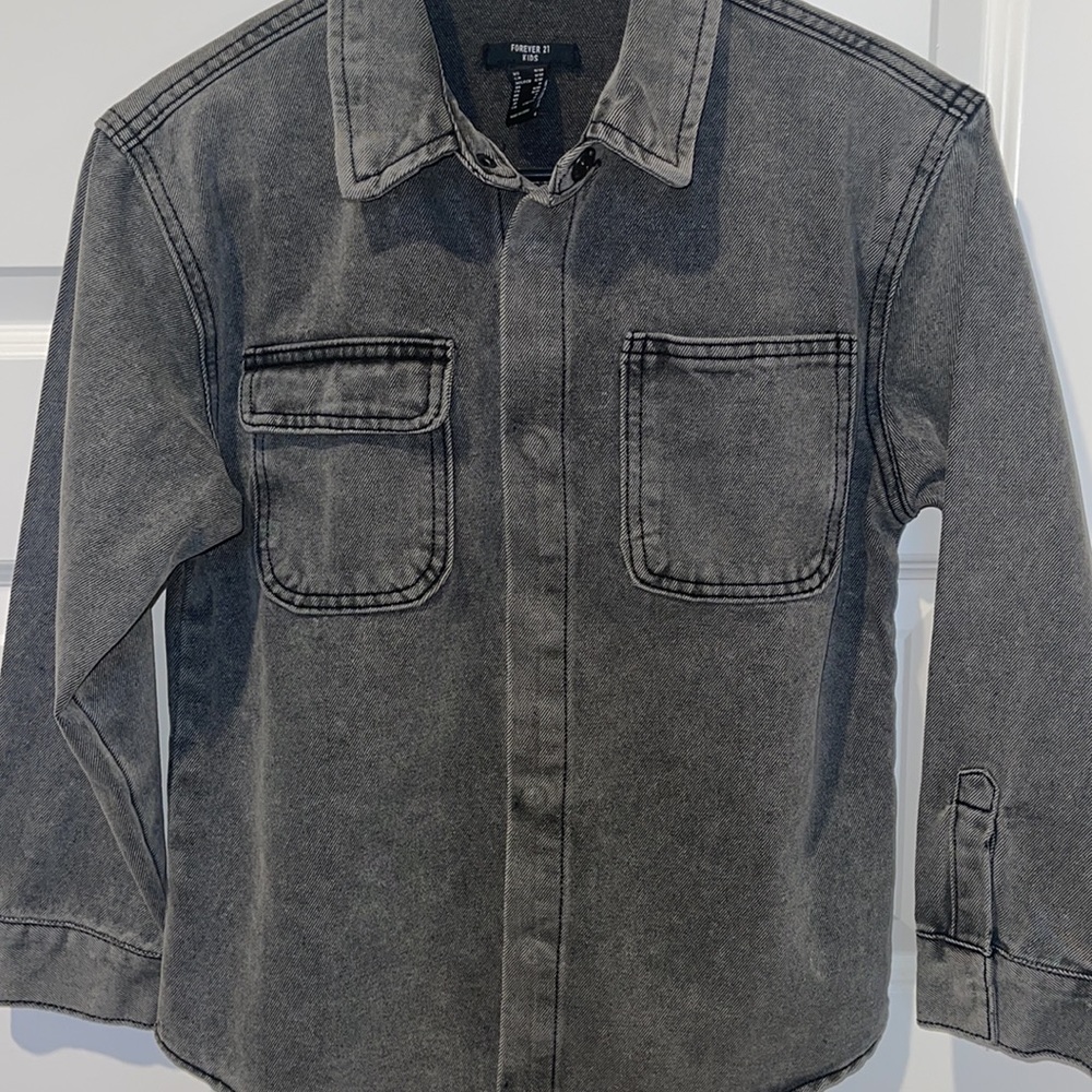 Forever 21 Kids Jean Shacket